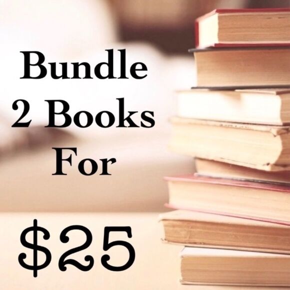 BUNDLE 2 Books for $25. Please “READ”description below!▪️ - Picture 1 of 2